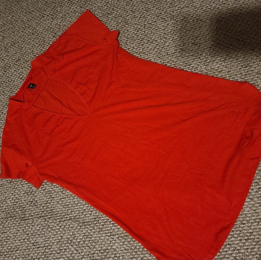 NWOT destructed tshirt dress